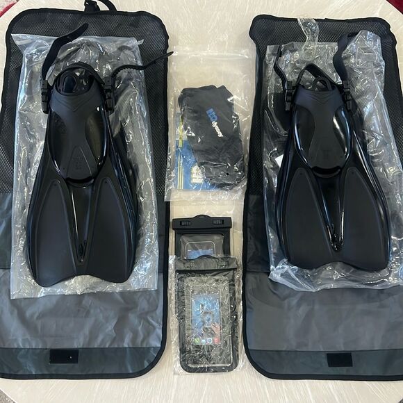 Set of 2 Copozz Swim Fins - Picture 1 of 9